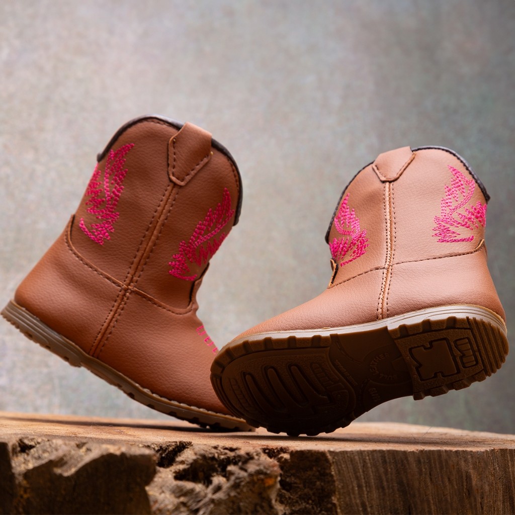 Botinha Texana Menina Menino do 16 ao 25 Sapatinho Infantil Country Cano Médio Baby Promoção