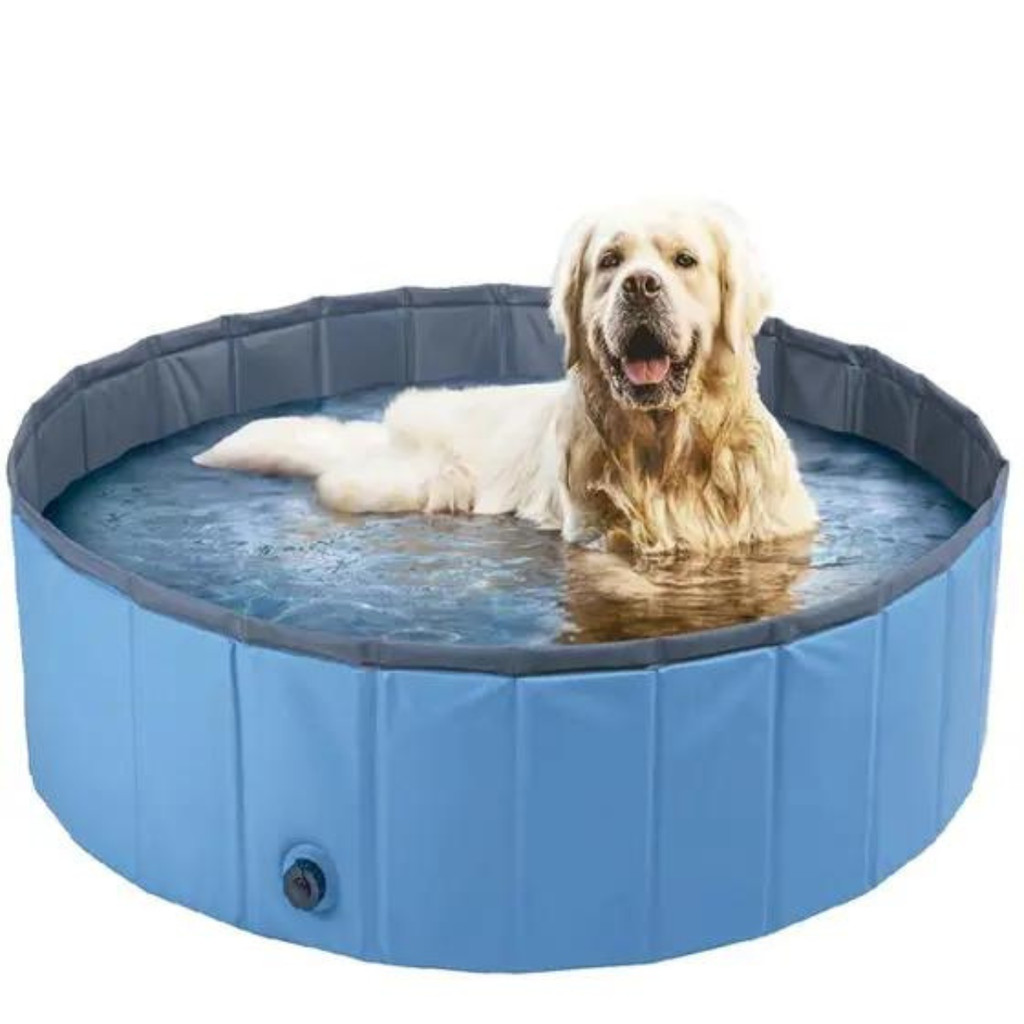 Piscina Para Cachorro Refrescante Relaxante para Dias Quentes Meu Pet 30cmX1,20m - Sortido