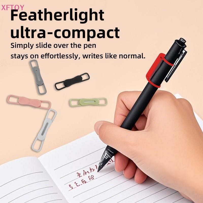 XFTOY 2/3/6 Pçs Magnético Silicone Ajustável Caneta Suporte Tablet Fixo Toque Clipes Para Acessórios De Escritório Organ