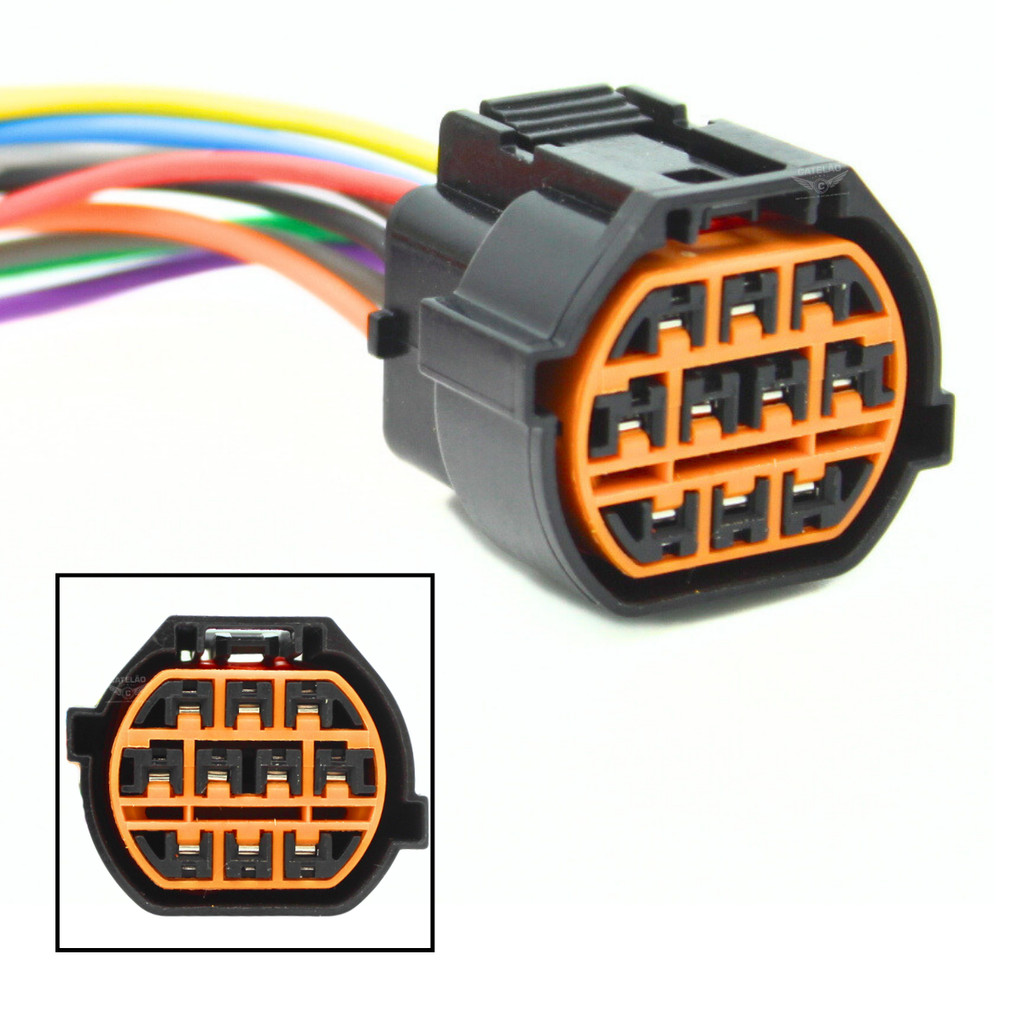 Chicote Plug Soquete Lâmpada Farol Ix35 Kia Optima Sorento 2015 A 2019