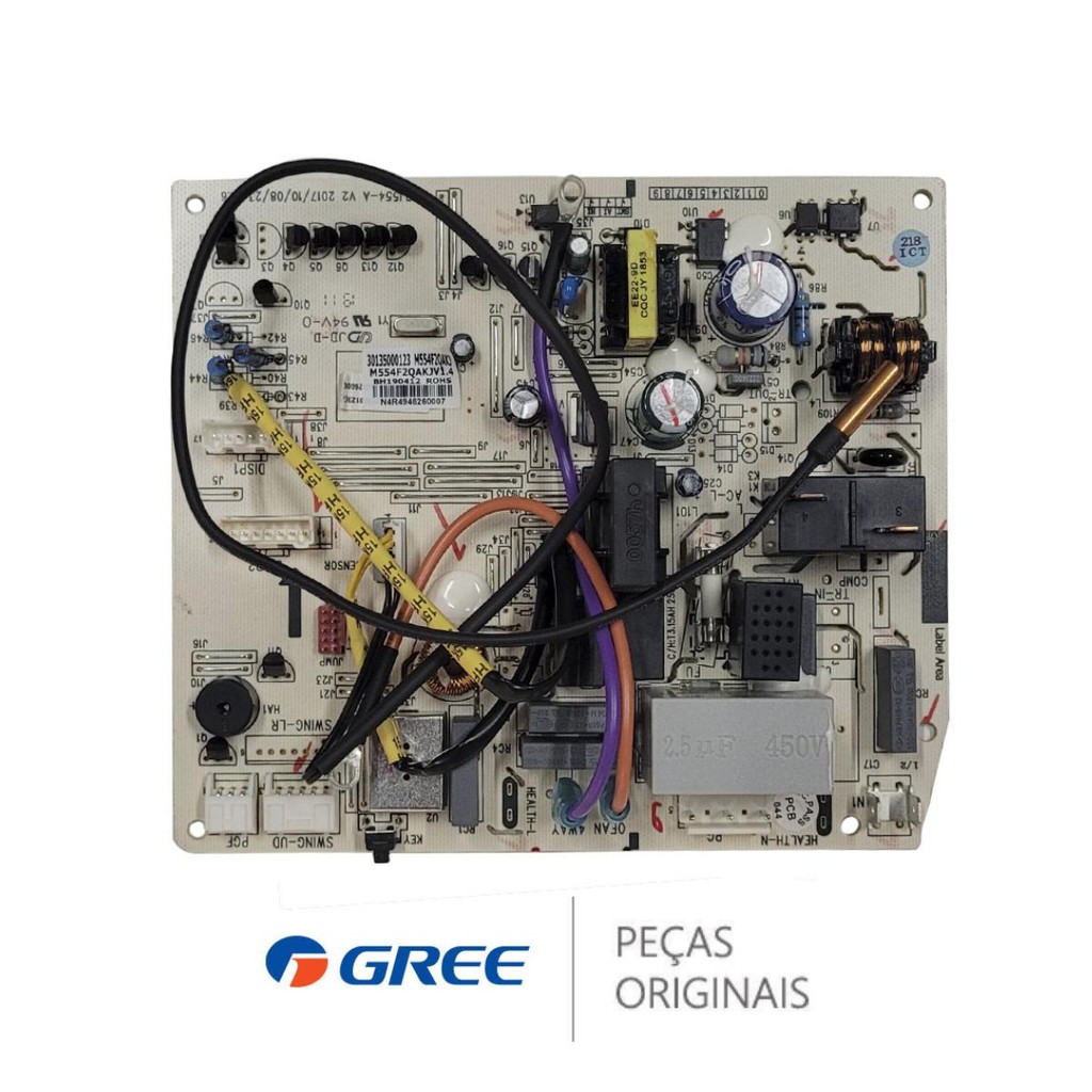 Placa da Evaporadora GREE 18000 BTUS P 30135000123