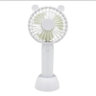 Mini Ventilador Recarregável Portátil De Mão Mesa Usb Pilha 3 velocidades $_$ ZemMart#_# em Oferta na Shopee