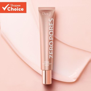 Der.J Zero Pore Soft Focus Primer de maquiagem, creme Base líquida, produtos para cuidado…