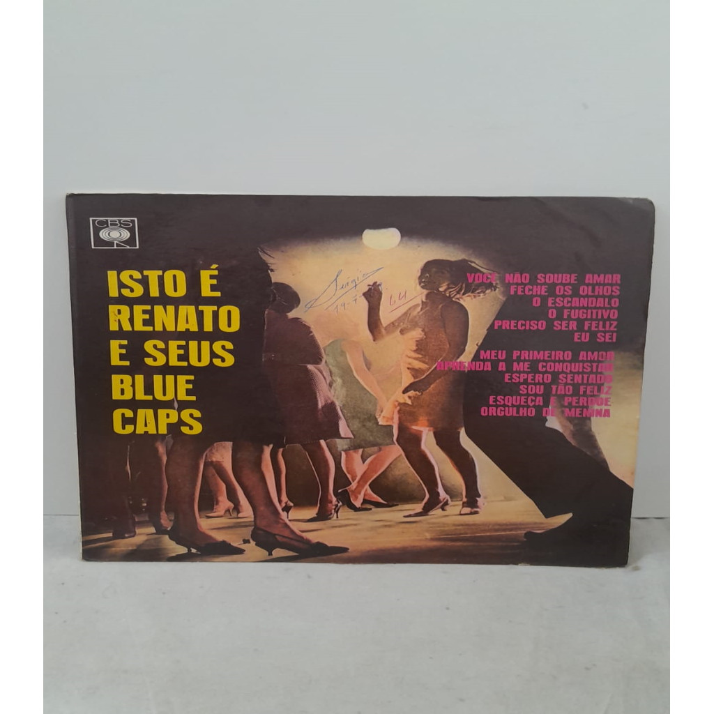 VINIL renato e seus blue caps lp isto é renato e seus blue caps
