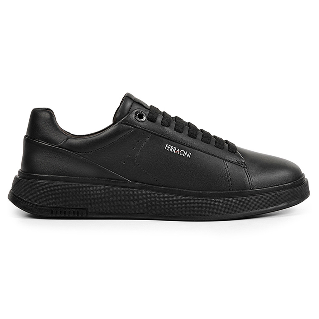 Tênis Sneakers Ferracini Logan Masculino Em Couro Legítimo Confortável Original Casual Urbano