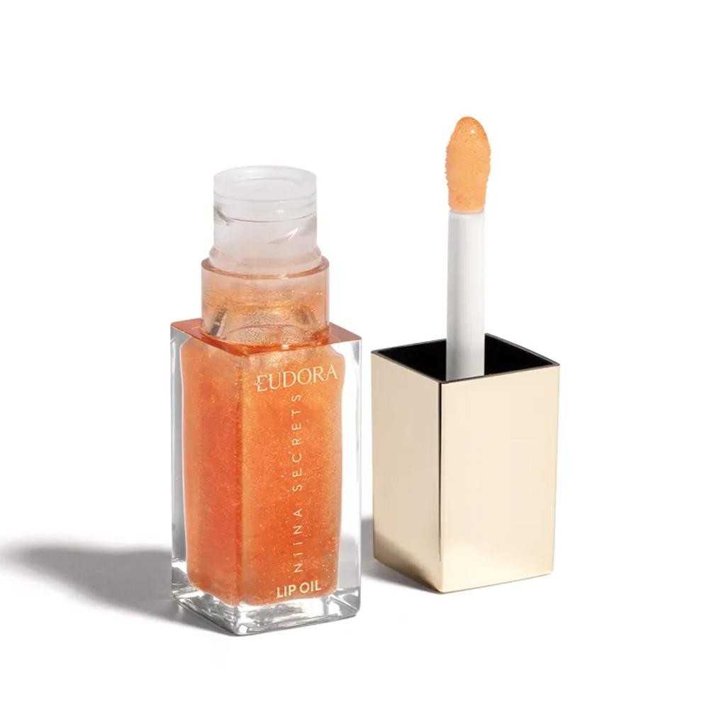 Eudora Niina Secrets Shine Flowers Lip Oil Centifolia 7ml em Oferta na Shopee