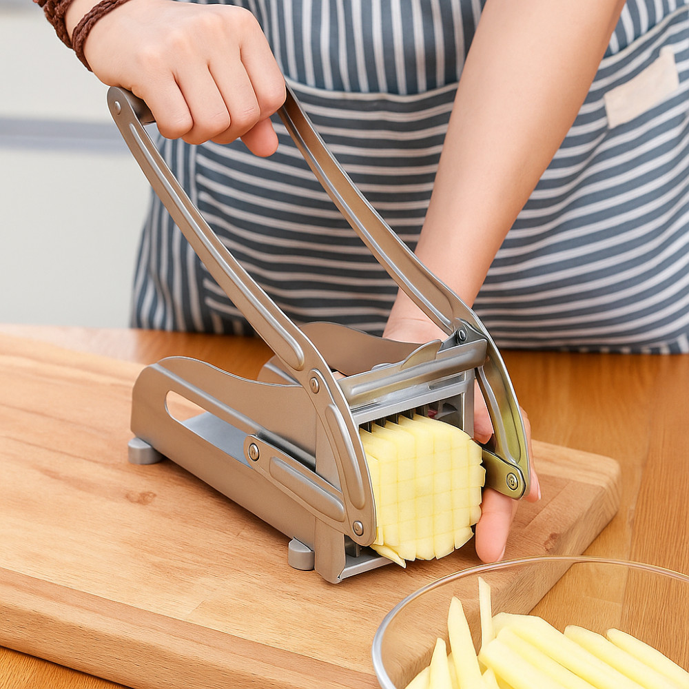 Cortador De Legume Multifuncional Fatiador De Batata Palito  Legumes Fatiado Multifuncional Cozinha em Oferta na Shopee