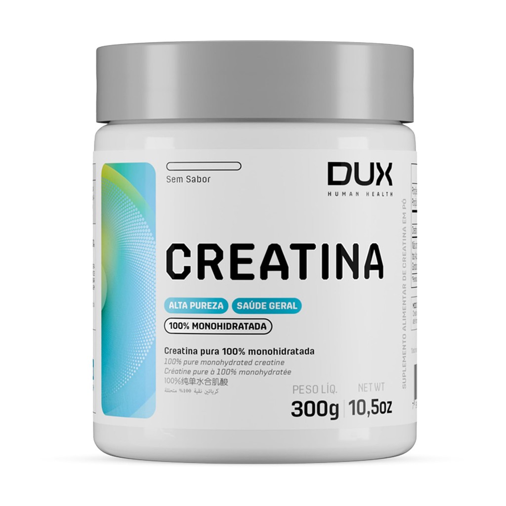 DUX - CREATINA MONOHIDRATADA 300G em Oferta na Shopee