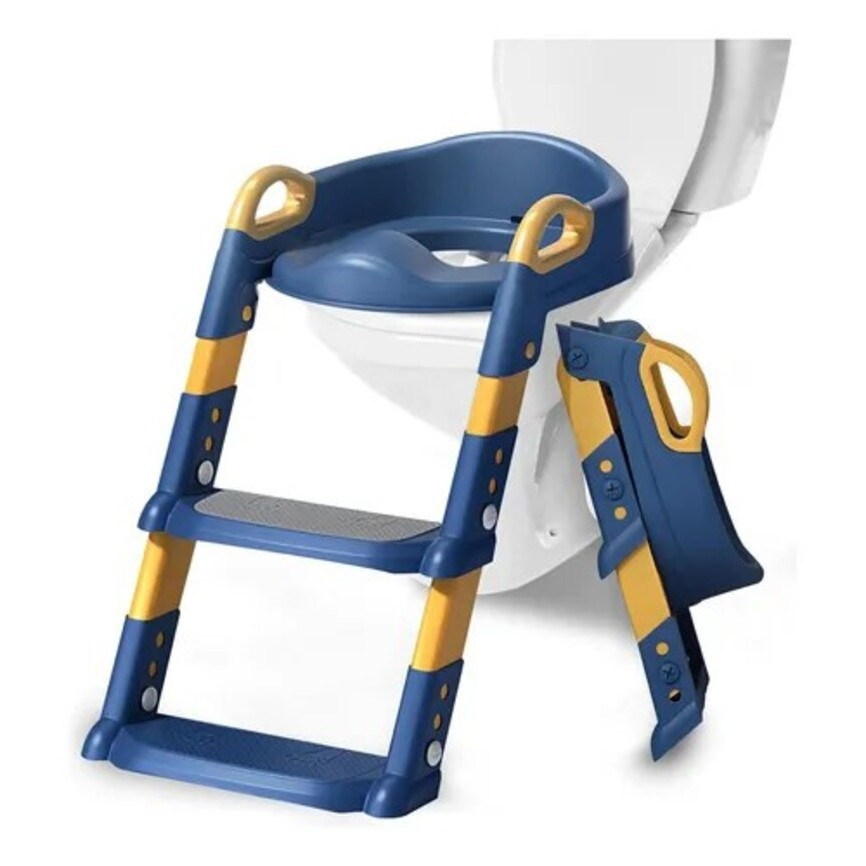 Troninho infantil Assento Redutor Infantil com Escada para Vaso Sanitário em Oferta na Shopee