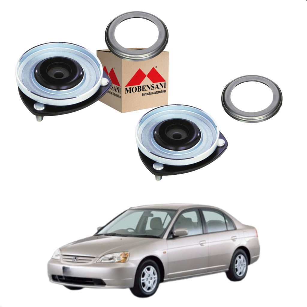 Coxim Amortecedor e Rolamento Civic 2002 até 2006 Mobensani em Oferta na Shopee