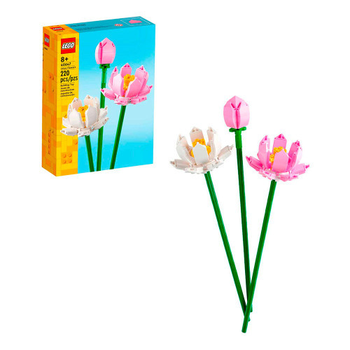 Flores de Lótus Botanicals 220 Peças 40647 Lego em Oferta na Shopee