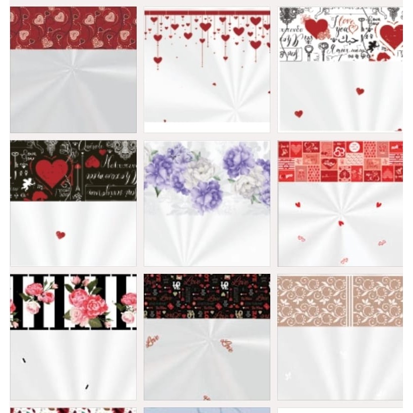 SACOS Barrados 45X59  pra cestas de presentes ( 20/30/ UNIDADES)