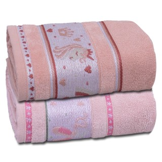 Kit/Jogo 2 Toalhas de Banho Infantil Soft Baby Kids Algodão Meninos Meninas Toque Aveludado Marca Appel em Oferta na Shopee