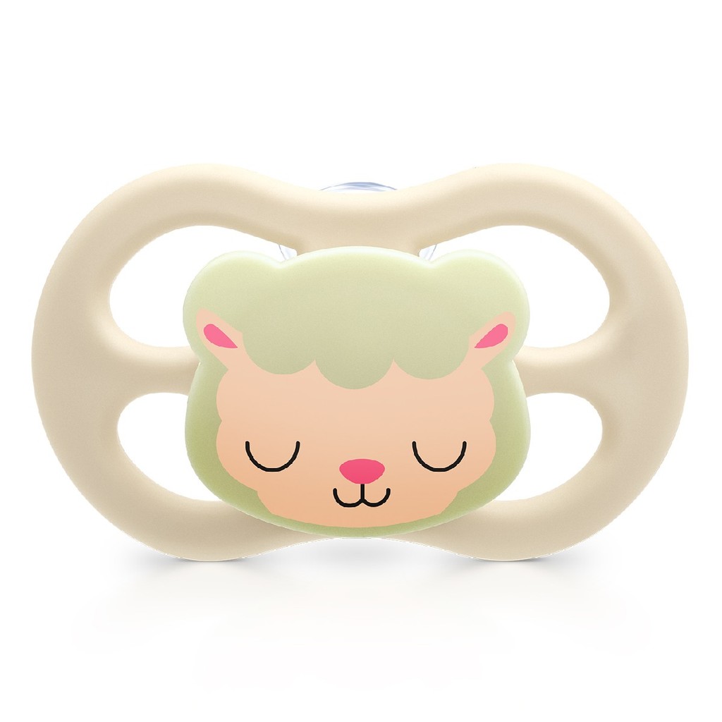 Chupeta Little Friends Brilha no Escuro 0m+ Neutra - Lillo