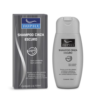 Shampoo Cinza Escuro Nupill 120ml em Oferta na Shopee