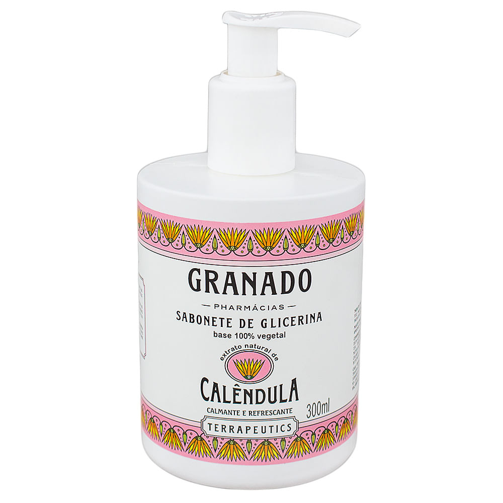 Sabonete Líquido Granado Terrapeutics Calêndula com 300ml - Beauty