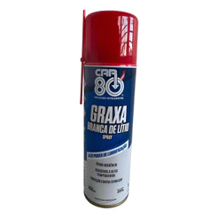 Graxa Branca De Litio Spray Alta Lubrificação Car80 300ml