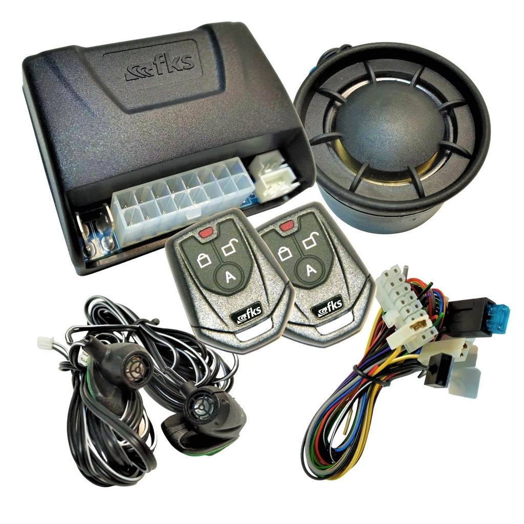 Alarme Automotivo 2 controle Fks Universal Fk902 Cb bloqueio em Oferta na Shopee