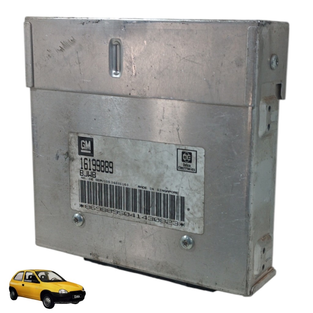 Módulo injeção eletrônica gm corsa 1.4 8v 1994 1995 16199889