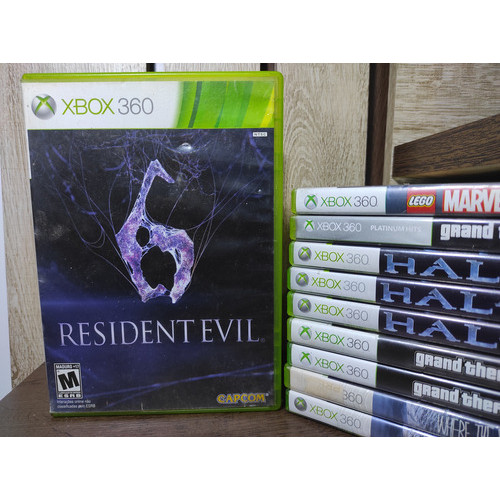 Jogo Resident Evil 6 Original Para Xbox 360 - Mídia Física
