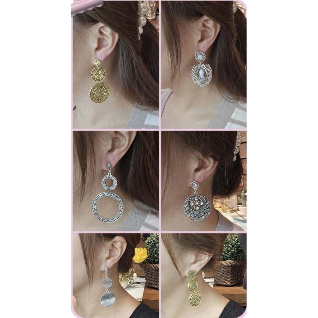 Brincos Boho Chic, Brinco Hippie Chic, Artesanal, Biju Feminina, Estilo Boêmio, Folk
