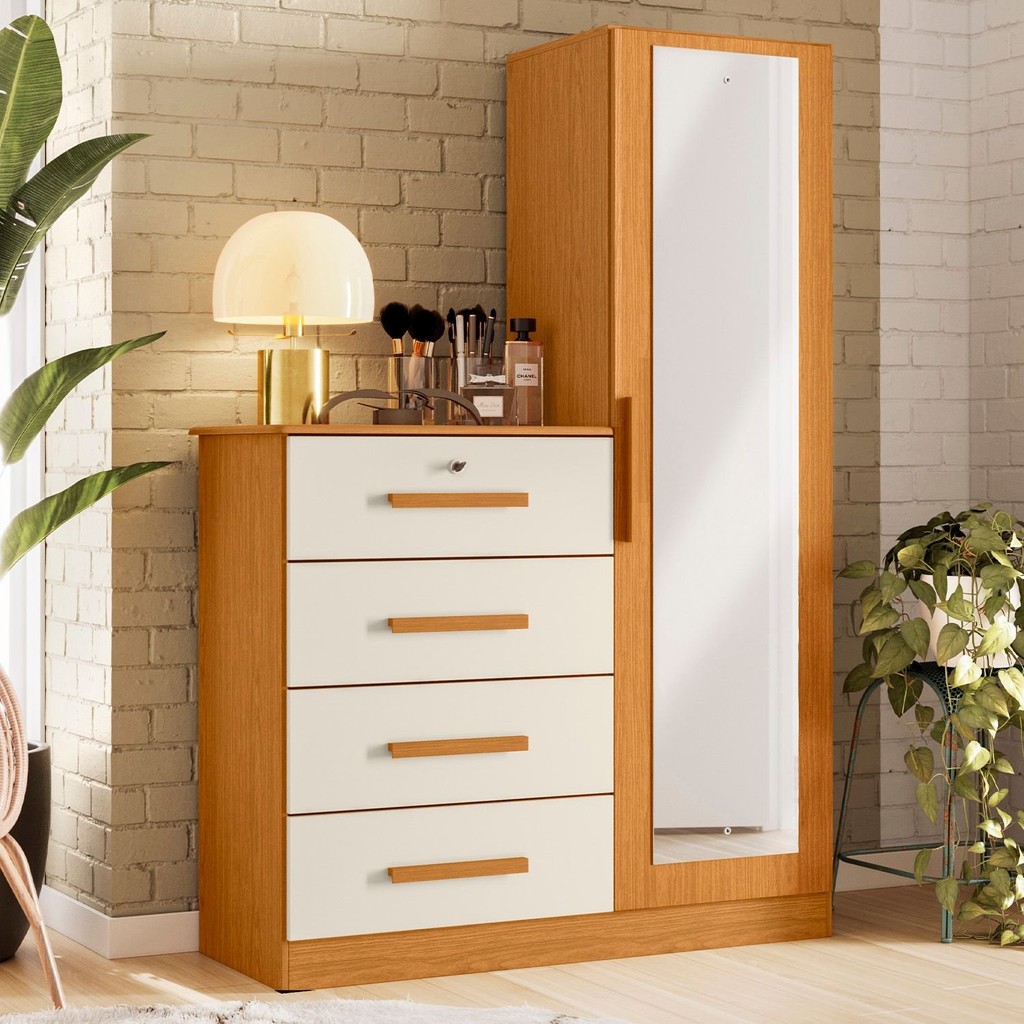 Cômoda e Sapateira com Espelho: Onde Comprar | BuscaProdutos