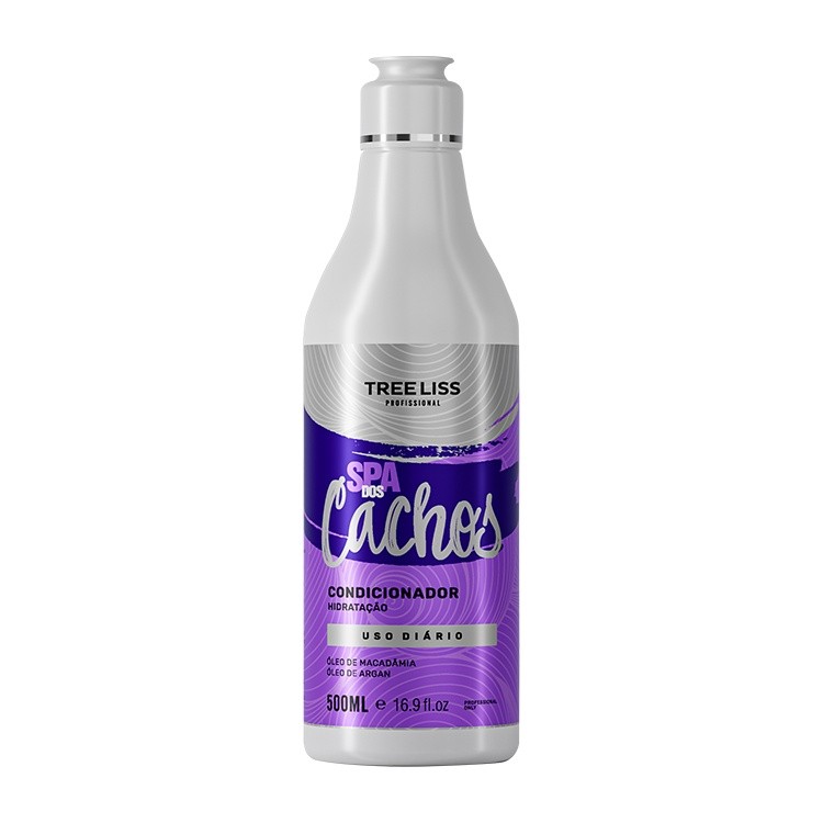Condicionador SPA dos Cachos Uso Diário Argan e Macadâmia Tree Liss 500ml