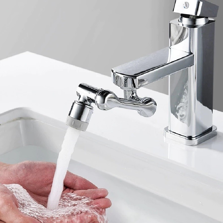 Arejador Articulado Extensor De Torneira 14x4Cm 360 Graus 2 Modos Jato Spray Pia Banheiro Cozinha em Oferta na Shopee