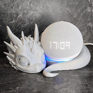 Suporte para Alexa suporte criativo estátua dragon base Dragão Amazon Echo Dot 4ª e 5ª geração Acessório Decoração Caixa em Oferta na Shopee