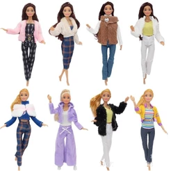 Acessórios para roupas de boneca de 30 cm / roupas de moda estilo casual