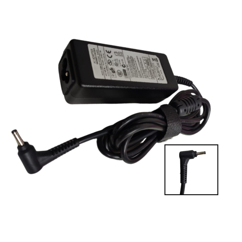 FONTE SAMSUNG P.FINO 9MM (3.0X1.1MM)45W 19V 2.1A ULTRABOOK NP350/NP530/535/540/910/E20 (LG 15U34)(ASUS R103B)