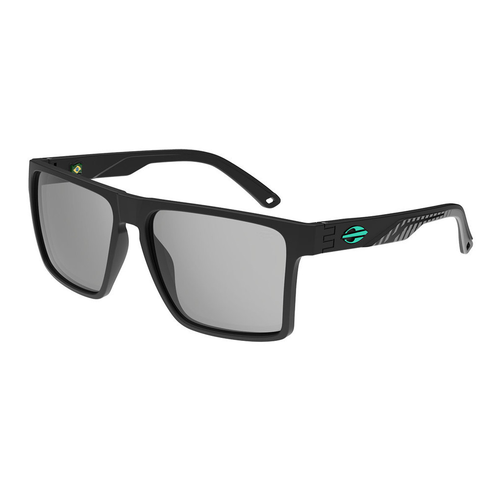 Óculos Solar Mormaii Monterey 2 M0166a3909 Preto Fosco Lente Cinza Espelhada cat1