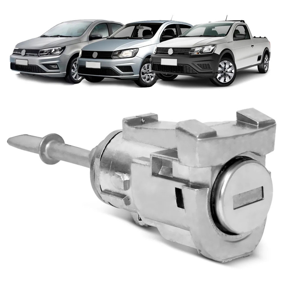 Cilindro Porta Dianteira Gol Saveiro G5 G6 G7 Com Chave Lado Esquerdo