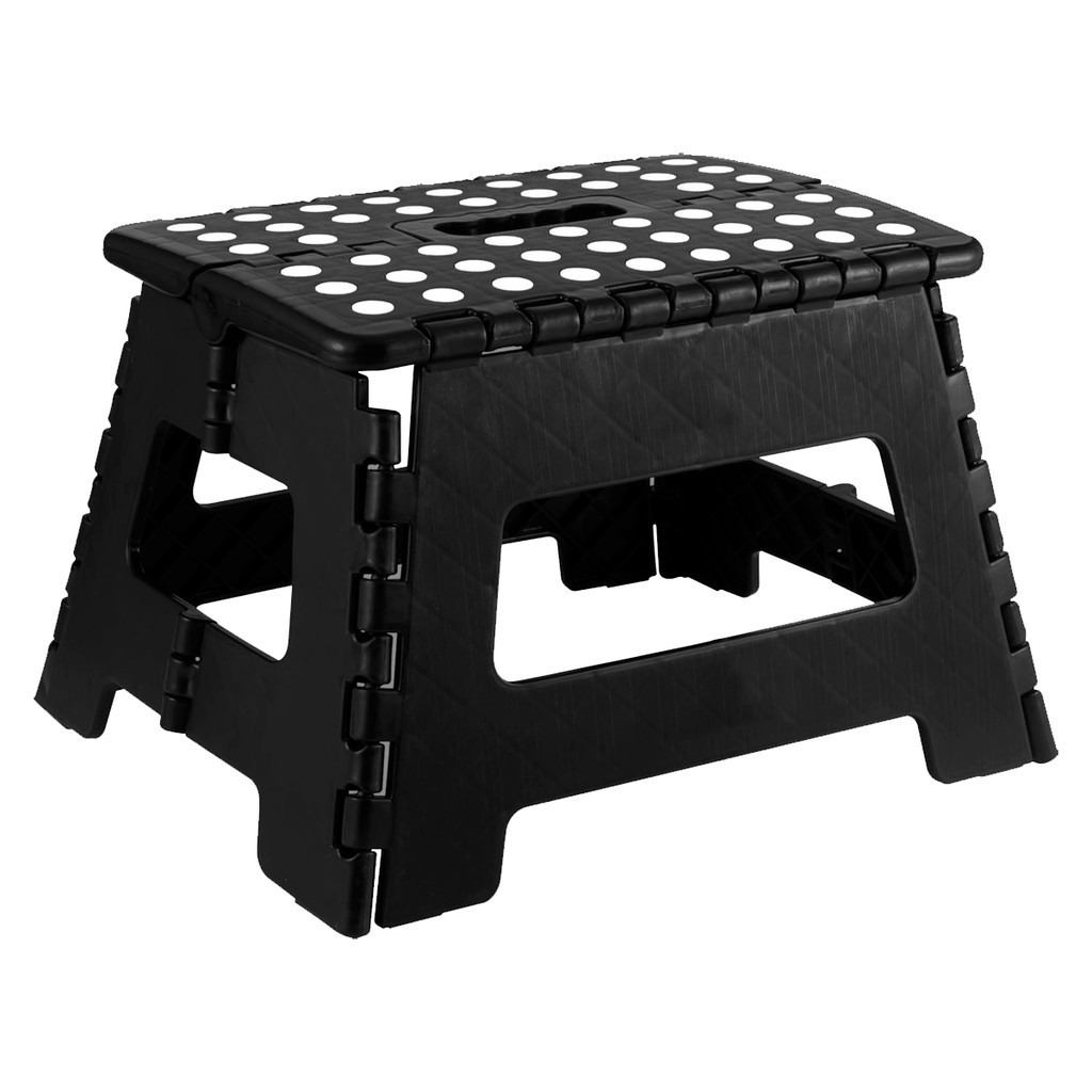 Banco Dobrável Banqueta Portátil Pequena Baixa Plástico Multiuso Camping Pesca Retratil 22cm em Oferta na Shopee