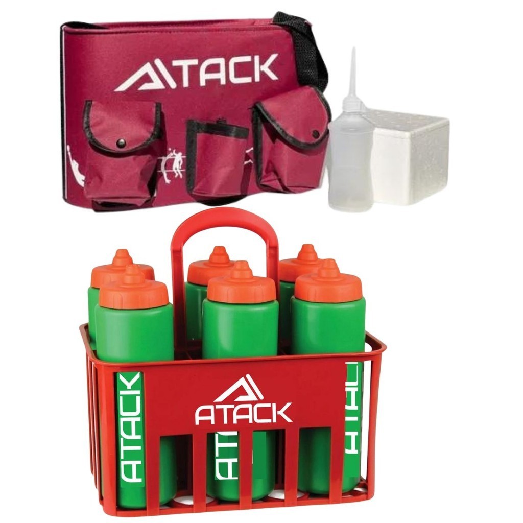 Bolsa Para Massagista Mais Kit Cesta Com Squeeze Original