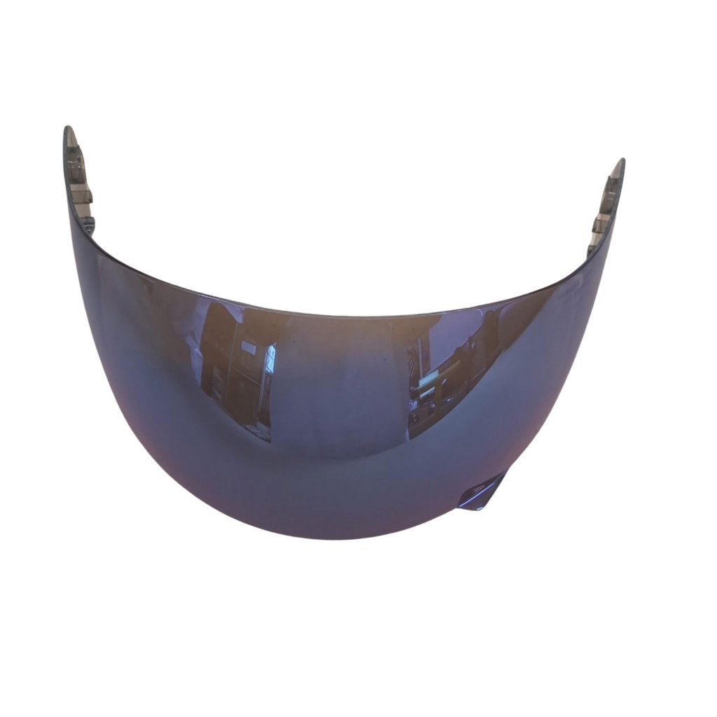 VISEIRA VISOR CAPACETE MOTO EBF NEW 7 BLUE AZUL ORIGINAL