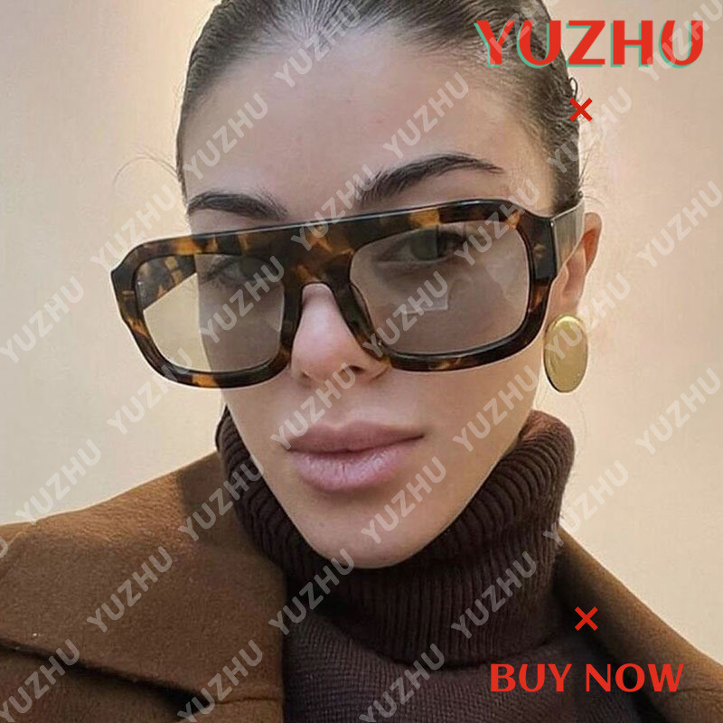 (YUZHU) Óculos De Sol Com Estrutura Quadrada Dobradiça Metálica Para Homens E Mulheres Coloridos Sombreamento Solar em Oferta na Shopee