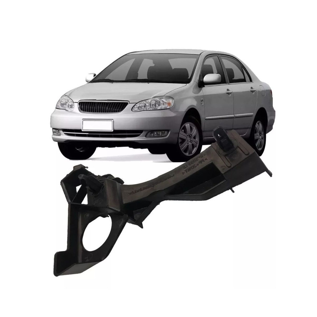 Suporte Guia Parachoque Dianteiro Corolla 2003 2004 2005 2006 2007 Lado Esquerdo