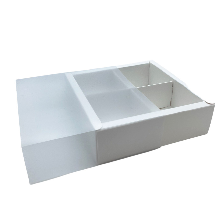 Caixa 4 Pães de Mel - Branca - 16,5x16,5x5cm - 12 unidades - Rizzo
