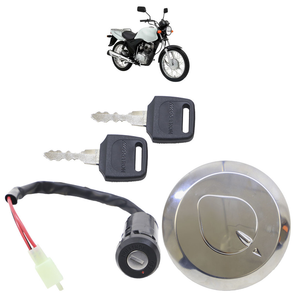 Conjunto de Trava CG 125 Cargo ES 2009 2010 2011 2012 2013