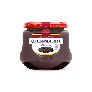 Geleia Queensberry Diet Amora 280g em Oferta na Shopee