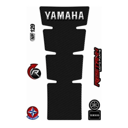 Adesivo Protetor Tanque Tankpad Yamaha Yzf R3 Kit 129