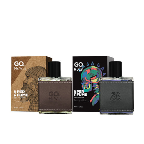 Kit 2 perfumes - 1 Perfume Rock + 1 Perfume Mr Wild