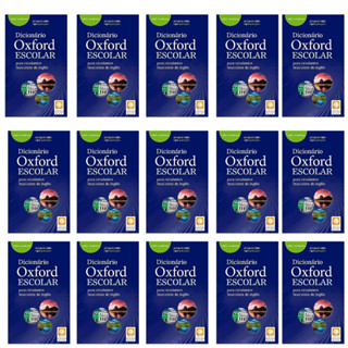Kit 15 Livros: Dicionario Oxford Escolar Para Estudantes Brasileiros de Ingles em Oferta na Shopee