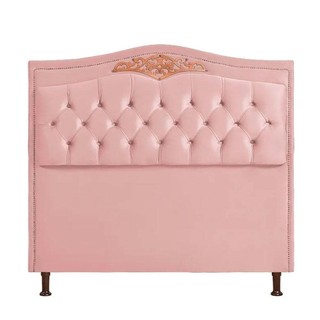 Cabeceira Cama Box Casal 140 Cm Estofada Luxor Rose Holanda Plus Speciale Home Rose em Oferta na Shopee