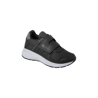 Tênis Infantil Masculino Ortopé Flex Run Fecho Duplo Preto Grafite em Oferta na Shopee