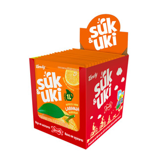 Refresco em Pó Laranja com 15un de 25g cada - Docile em Oferta na Shopee