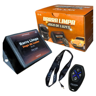 ZD- BARRA LIMPA JOGO DE LUZES C/CONTROLE ZD-BL ZENDEL em Oferta na Shopee