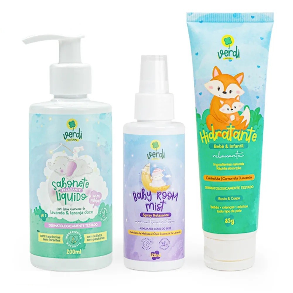 Kit Lavanda Relaxante do Sono - Verdi Natural