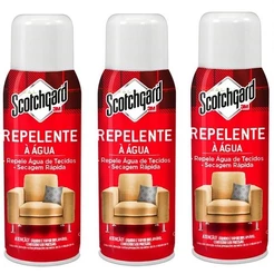 Kit com 3 Scotchgard 3M Repelente a Agua SPRAY 353ML